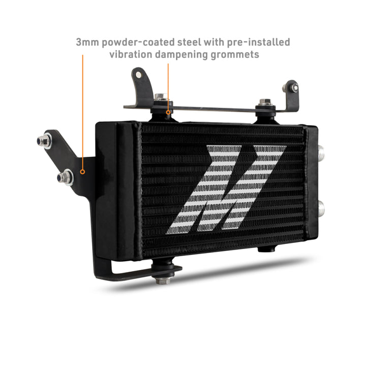 Mishimoto 2023+ Toyota GR Corolla Oil Cooler Kit - Thermostatic - Black - Bull Strap