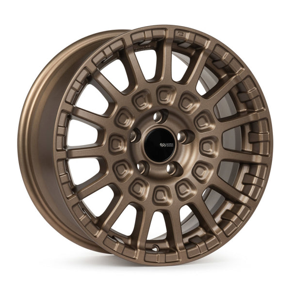 Enkei Overlander 17x7.5 5x114.3 35mm Offset Gloss Bronze Wheel - Bull Strap