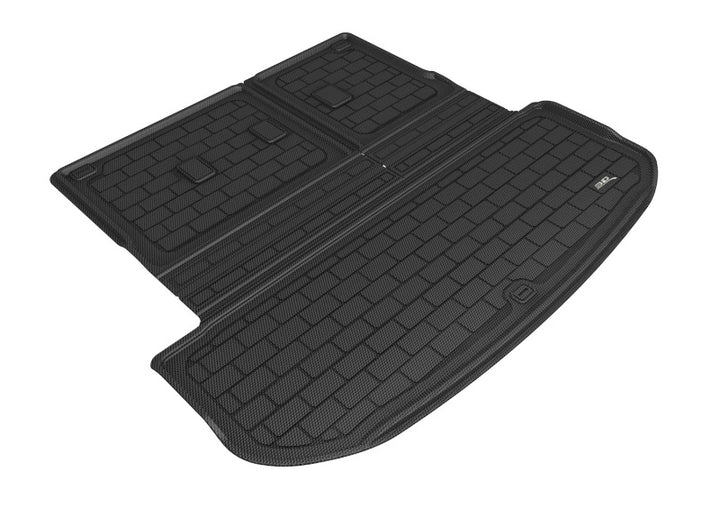 3D MAXpider 20-21 Hyundai Palisade Cross Fold Kagu Behind 2nd Row Cargo Liner - Black - Bull Strap