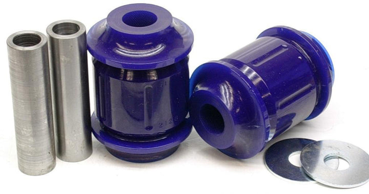 SuperPro 1999 Land Rover Discovery SD Front Rearward Radius Arm-to-Chassis Bushing Set (Severe Duty) - Bull Strap