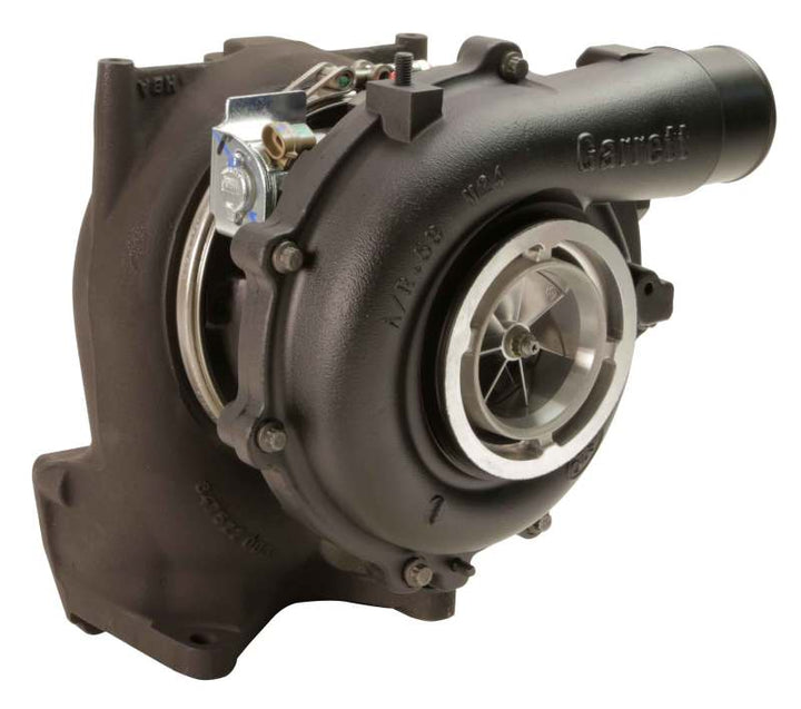 Fleece Performance 04.5-10 Chevy Duramax (LLY/LBZ/LMM) 63mm STREET VNT Cheetah Turbo w/ HX40 Outlet - Bull Strap