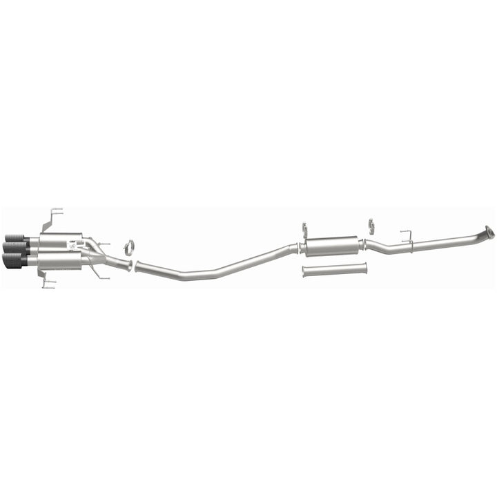 MagnaFlow 2023+ Honda Civic Type R SPEQ Series Cat-Back Perf Exhaust System w/ CF Tips - Bull Strap