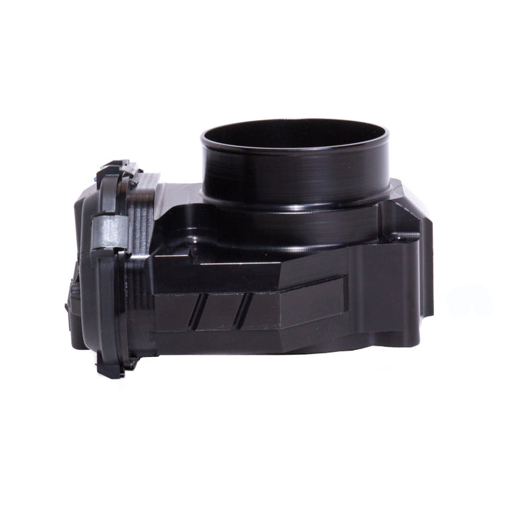BBK 17-20 Ford F150 Raptor 3.5L EcoBoost 73mm Black Series Billet Throttle Body (CARB EO 17-19 Only) - Bull Strap