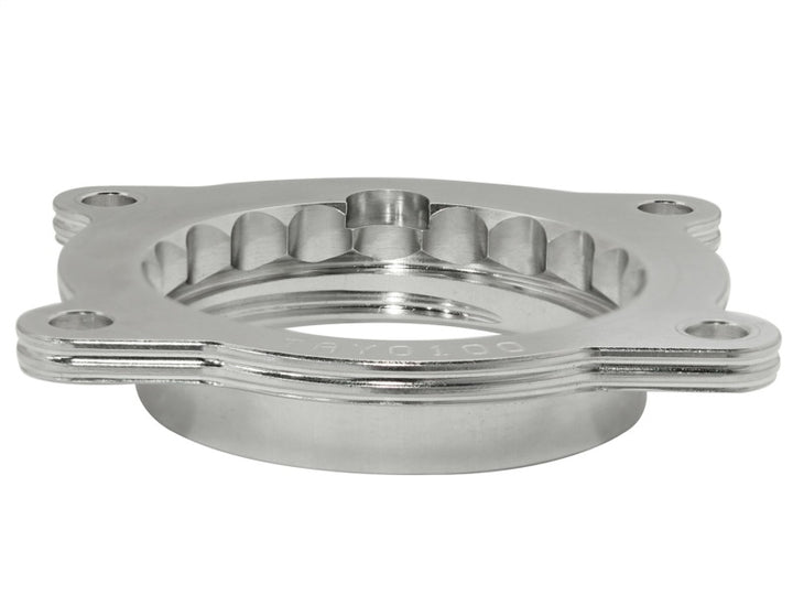 aFe Silver Bullet Throttle Body Spacer 10-14 Chevrolet Camaro V6 3.6L - Bull Strap