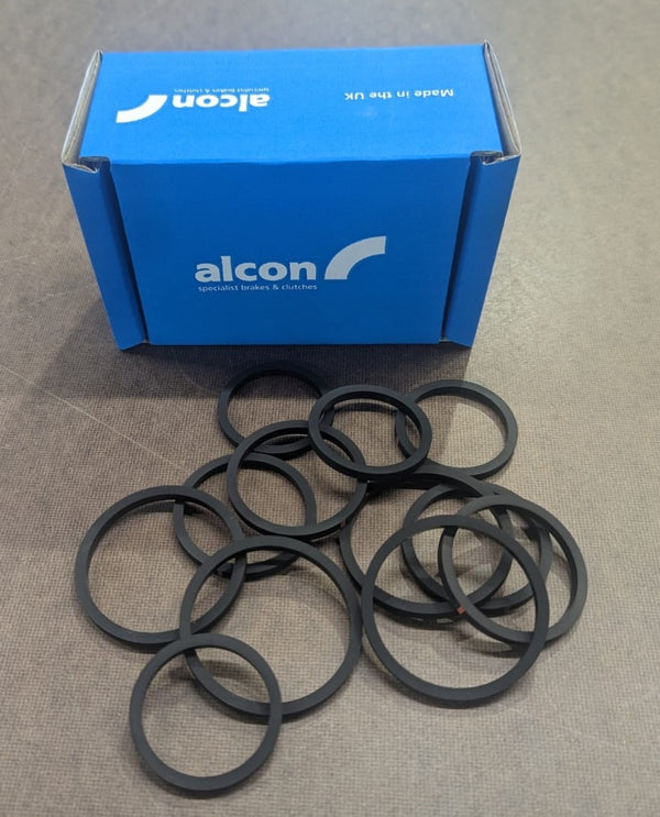 Alcon Ford Raptor Caliper Rebuild Kit (41.3mm / 44.5mm / 44.5mm Seals) - Front - Bull Strap