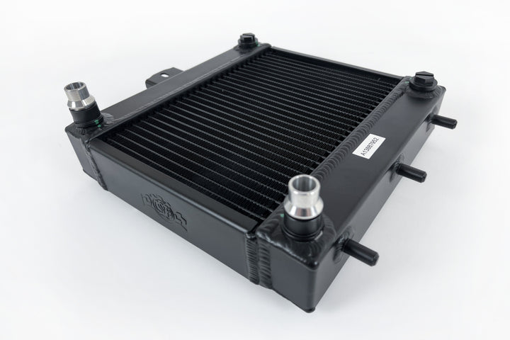 CSF BMW F8X M3/M4/M2C Auxiliary Radiators w/ Rock Guards (Sold Individually - Fits Left and Right - Bull Strap