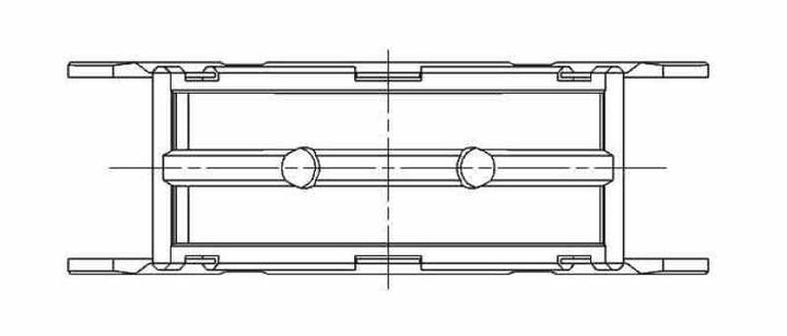 ACL 03+ Ford/Mazda 4 2.0L/2.3L DOHC Duratec Standard Size Race Series Main Bearing Set - Bull Strap