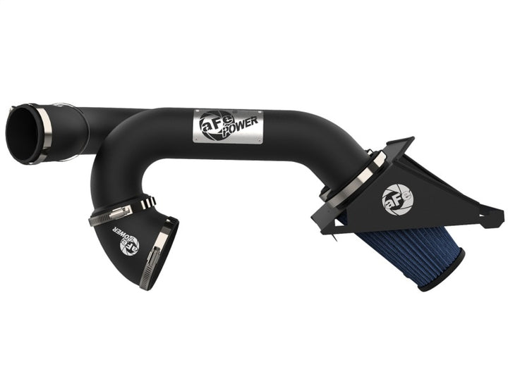 aFe Magnum FORCE Stage-2 Pro 5R Cold Air Intake System 15-17 Ford F-150 V6 2.7L (tt) - Bull Strap