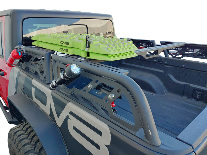 DV8 Offroad Recovery Traction Boards w/ Carry Bag - Olive - Bull Strap