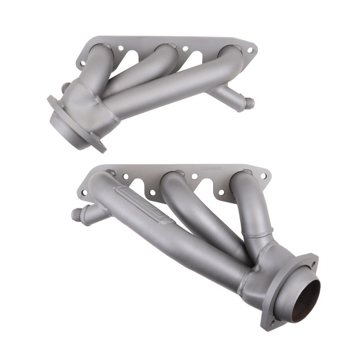BBK 99-04 Ford Mustang V6 Shorty Tuned Length Exhaust Headers - 1-5/8 Titanium Ceramic - Bull Strap