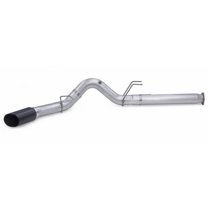 Banks Power 2017 Ford 6.7L 5in Monster Exhaust System - Single Exhaust w/ Black Tip - Bull Strap