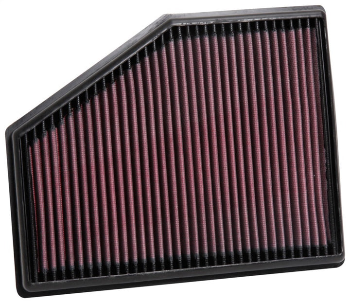 K&N 15-18 BMW 740I L4-3.0L F/I Replacement Drop In Air Filter - Bull Strap