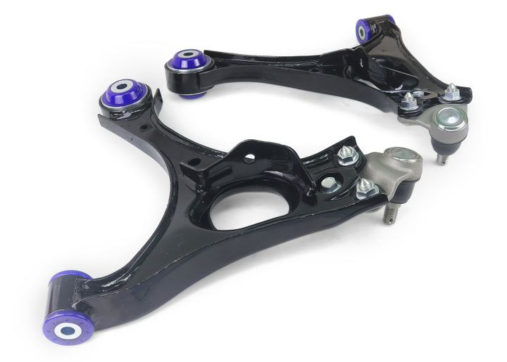 SuperPro 06 Honda Civic DX Front Lower Control Arm Set W/ Bushings - Bull Strap