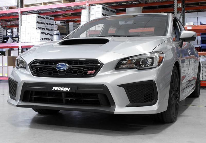 PERRIN 18-21 Subaru WRX/STI License Plate Delete - Black - Bull Strap