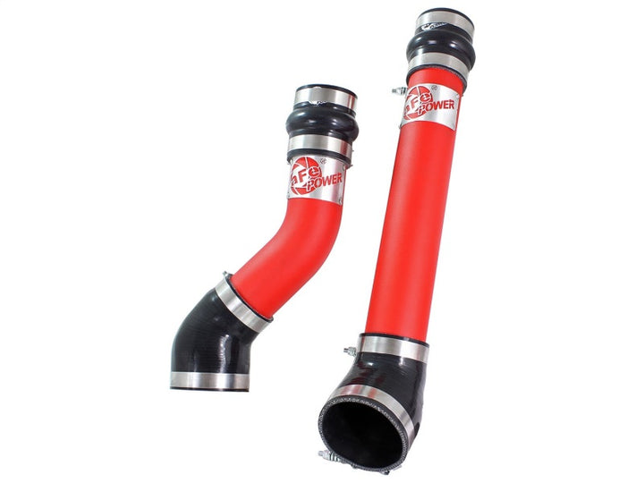 aFe Bladerunner Intercooler Tubes Hot & Cold Side 3in 94-02 Dodge Diesel Trucks L6-5.9L (td) - R - Bull Strap