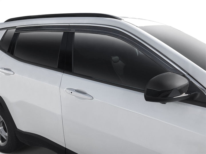 Husky Liners 20-24 Buick Encore GX Ventvisor Low Profile (4pc) - Chrome - Bull Strap