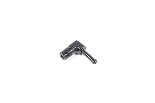 Radium Engineering 1/8in NPT Male to 3/16in Barb 90 Degree Fitting - Bull Strap