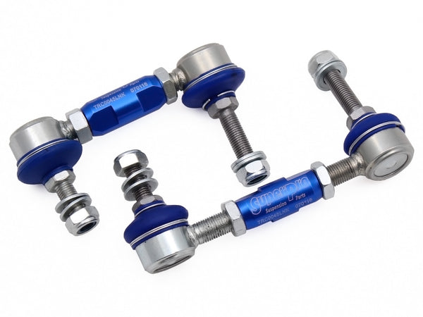 SuperPro 2006 Audi A3 Base Rear HD Adjustable End Link Set - Bull Strap