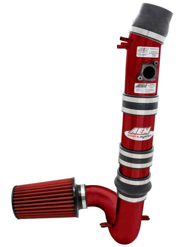 AEM 04-06 Mazda RX-8 Red Cold Air Intake - Bull Strap