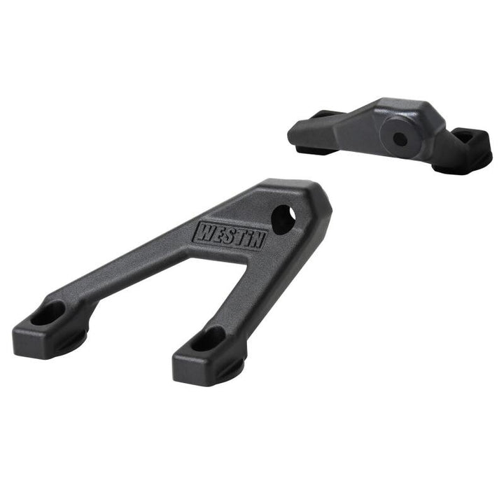Westin 18-20 Jeep Wrangler / 2020 Gladiator LED Cowl Mount - Textured Black - Bull Strap