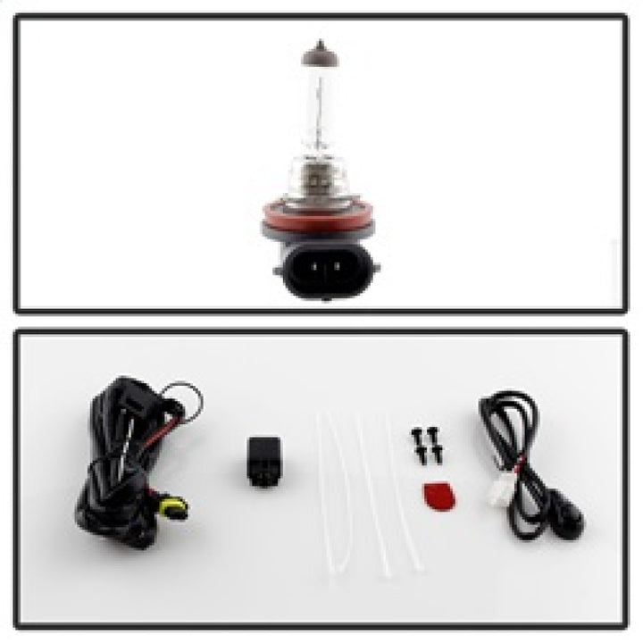 Spyder Ford Mustang 10-12 OEM Fog Light W/Universal Switch- Clear FL-FM2015-C - Bull Strap