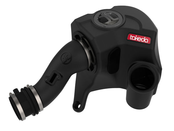aFe Takeda Momentum Pro Dry S Cold Air Intake System 17-19 Honda Ridgeline V6-3.5L - Bull Strap