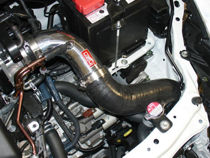 Injen 07-08 Fit 1.5L 4 Cyl. Polished Cold Air Intake - Bull Strap