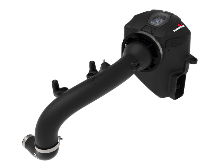 aFe Momentum GT Pro 5R Cold Air Intake System 19 GM Silverado/Sierra 1500 V6-2.7L (t) - Bull Strap