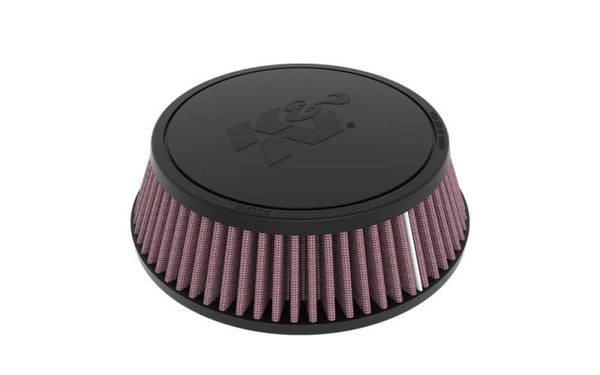 K&N Universal Rubber Filter 0.75in FLG 4.0625in OD 2.1875in Height - Bull Strap