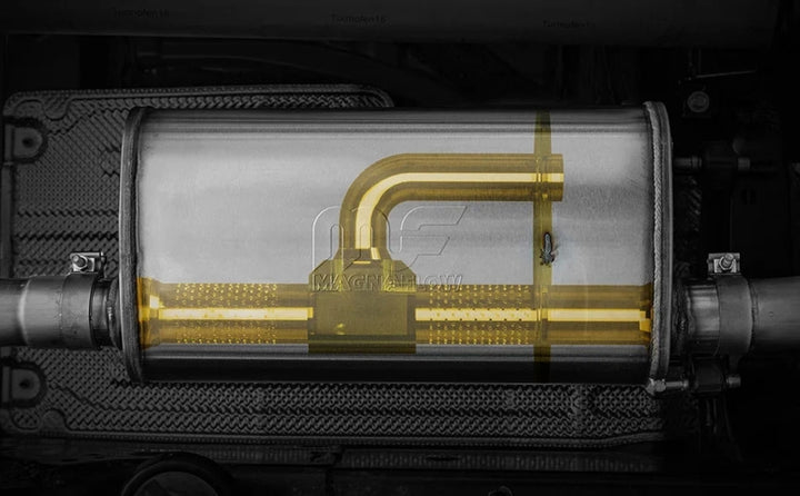 Magnaflow 2024 Toyota Tacoma Overland Series Cat-back Exhaust System - Bull Strap