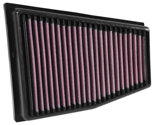 K&N Replacement Air Filter for 13-15 Audi RS5 V8 4.2L - Left - Bull Strap