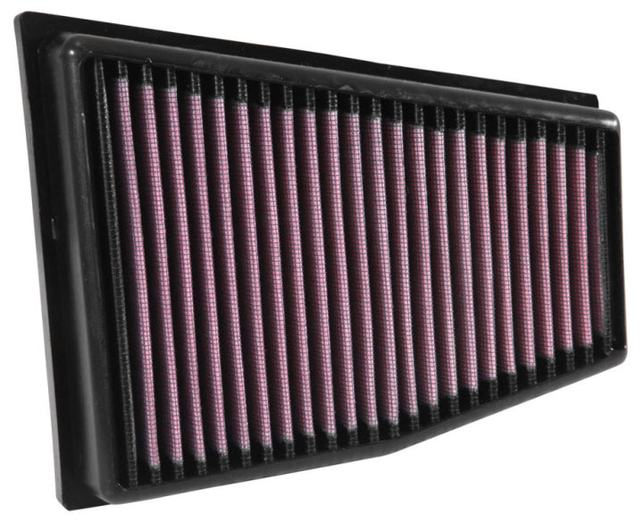 K&N Replacement Air Filter for 13-15 Audi RS5 V8 4.2L - Left - Bull Strap