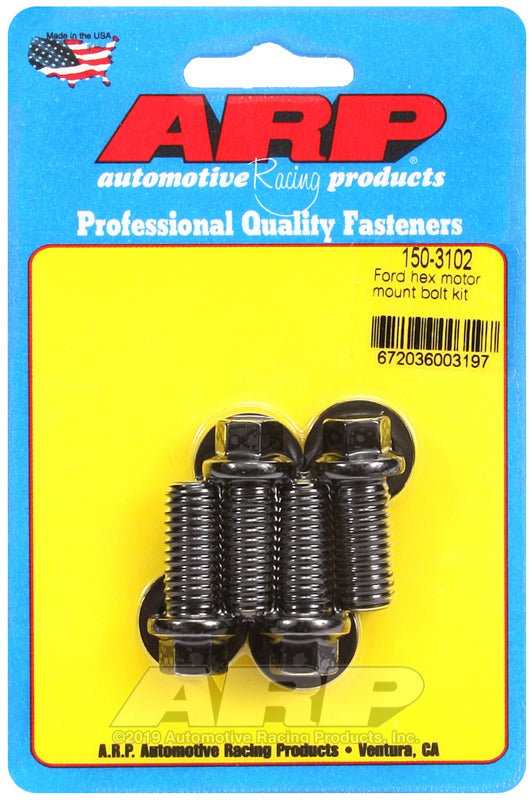 ARP Ford Hex Motor Mount Bolt Kit - Bull Strap
