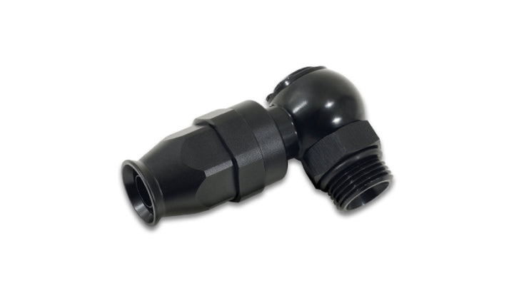 Vibrant Banjo Hose End for PTFE Lined Flex Hose Hose -12 AN Bolt -12 ORB - Bull Strap