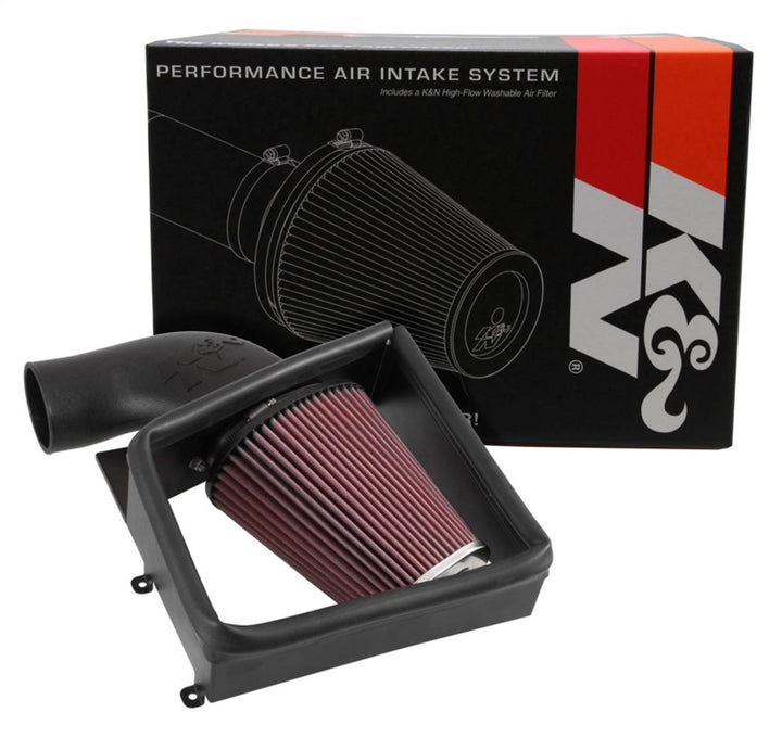 K&N 2011-2016 BMW 535i L6-3.0L F/I AirCharger Performance Intake - Bull Strap