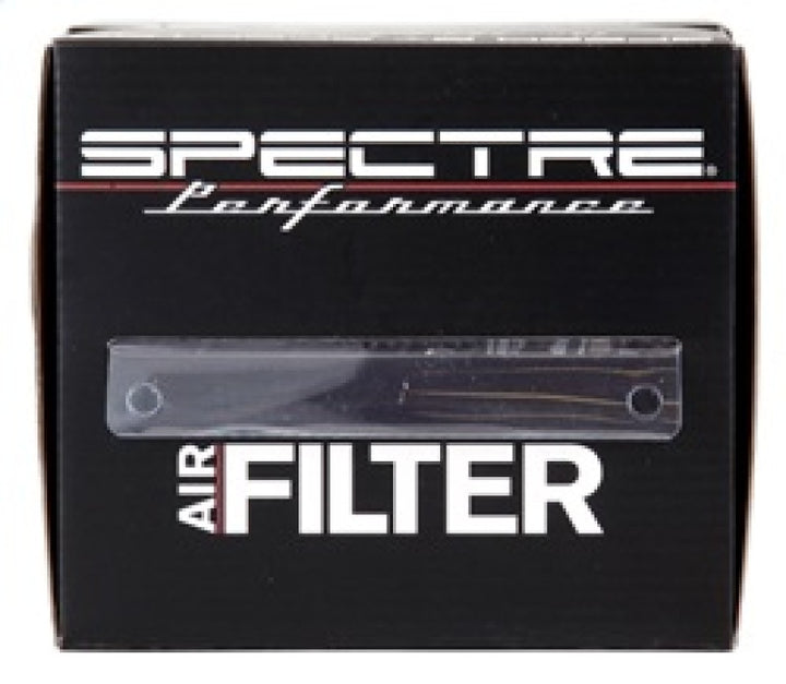 Spectre Adjustable Conical Air Filter 5-1/2in. Tall (Fits 3in. / 3-1/2in. / 4in. Tubes) - Black - Bull Strap