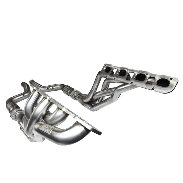 Kooks 06-15 Dodge Charger SRT8 1 7/8in x 3in SS Headers w/ Catted SS Connection Pipes - Bull Strap