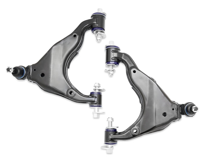 SuperPro 2010 Toyota FJ Cruiser Base Front Lower Camber/Caster Adjustable Control Arm Kit (w/o KDSS) - Bull Strap