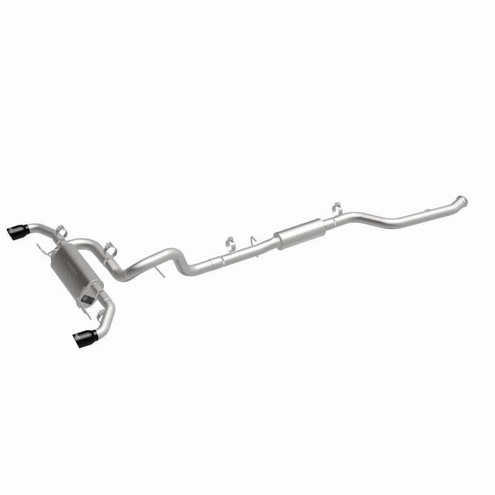 MagnaFlow 24-26 Ineos Grenadier Overland Series Black Chrome Cat-Back Performance Exhaust System - Bull Strap