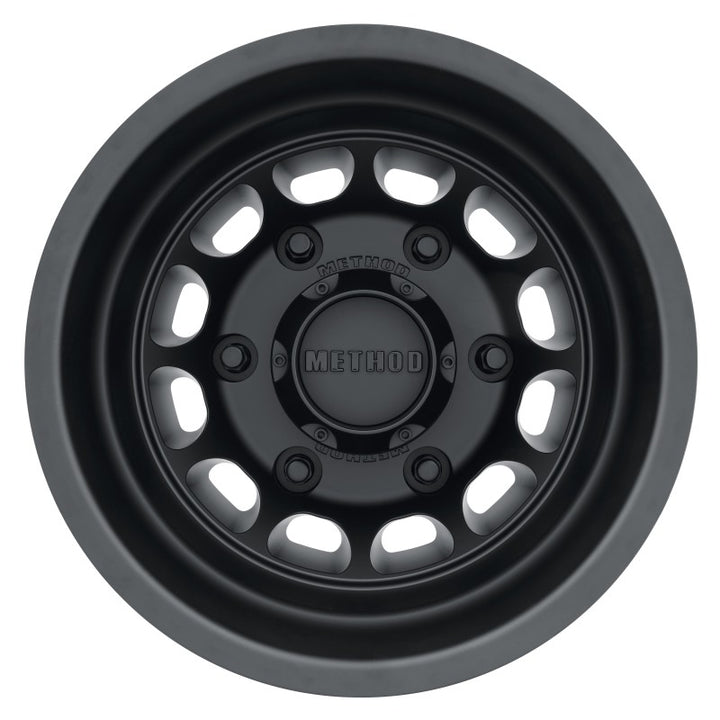 Method MR901 - REAR 16x6 -134mm Offset 6x180 138.9mm CB Matte Black Wheel - Bull Strap