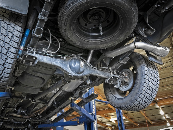 aFe MACH Force-Xp 2-1/2in 304 SS Cat-Back Exhaust w/ Polished Tips 2016+ Toyota Tacoma 2.7L/3.5L - Bull Strap