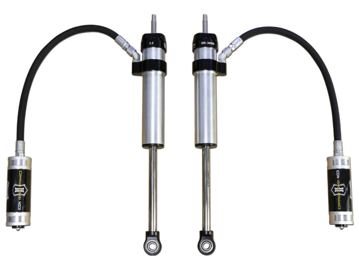 ICON 2007+ Toyota FJ / 2003+ Toyota 4Runner 1-3in Rear 2.5 Series Shocks VS RR - Pair - Bull Strap