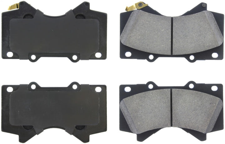 StopTech 13-18 Toyota Land Cruiser Performance Front Brake Pads - Bull Strap