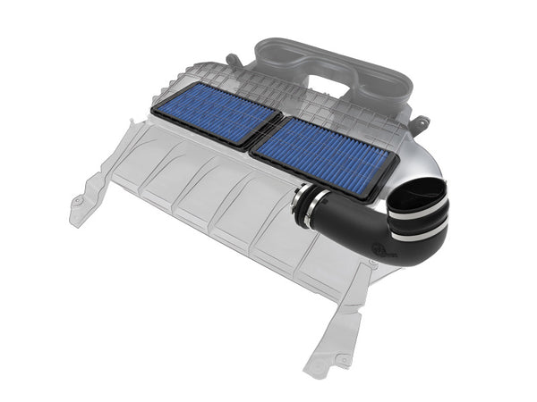aFe 21-23 Ram 1500 TRX HEMI V8 6.2L (sc) Super Stock Induction System w/ Pro 5R Filters - Bull Strap
