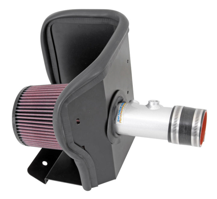 K&N 13-14 Dodge Dart 1.4L Silver Typhoon Performance Intake - Bull Strap