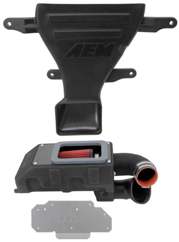 AEM 11-13 Mini Cooper 1.6L Black Cold Air Intake System - Bull Strap
