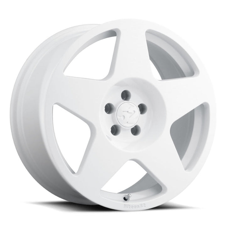 fifteen52 Tarmac 18x8.5 5x108 42mm ET 63.4mm Center Bore Rally White Wheel - Bull Strap