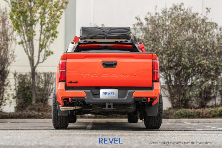 Revel Medallion 24+ Toyota Tacoma SR5 / TRD Offroad Trail Hart 3in Catback Exhaust System - 4in Tip - Bull Strap