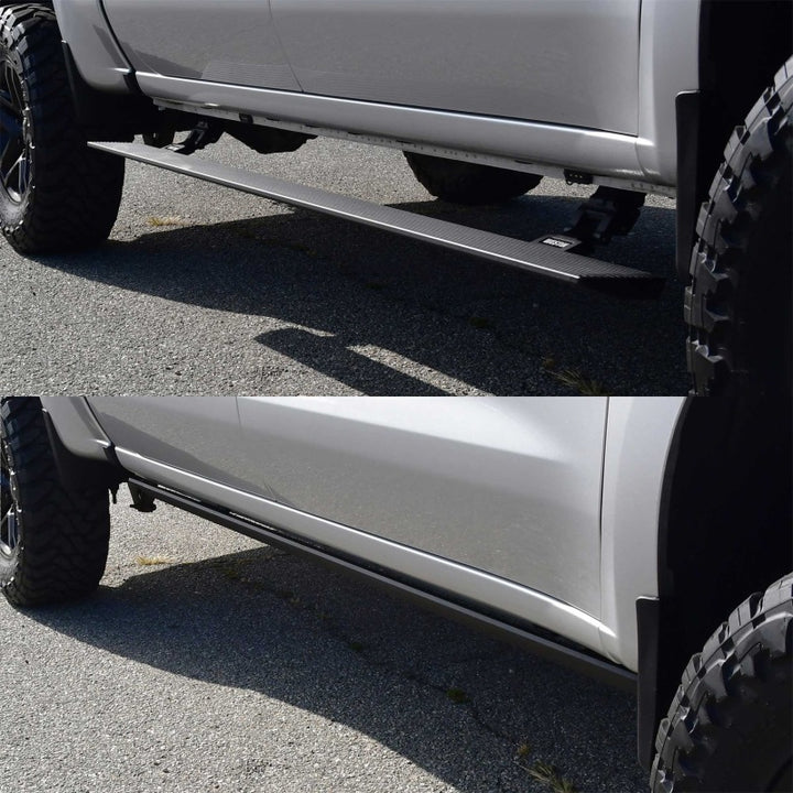 Westin 19-26 Chev/GMC Silv/Srra 1500 CC (No 19 LTD) / 20-26 2500/3500 Pro-e Running Boards - Tex Blk - Bull Strap