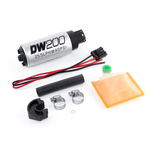 DeatschWerks 255 LPH In-Tank Fuel Pump w/ 89-94 Nissan 240SX Set Up Kit - Bull Strap